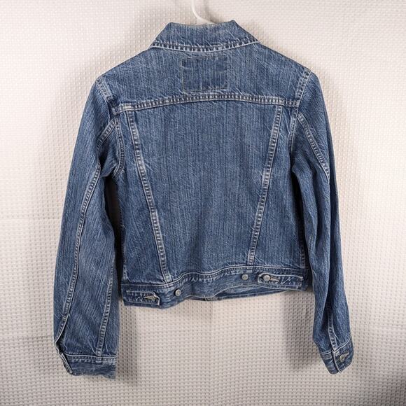 Diesel Italy Denim Jacket Swoopes Model Medium Women's Vintage 90s Y2K Mexico - Picture 3 of 8